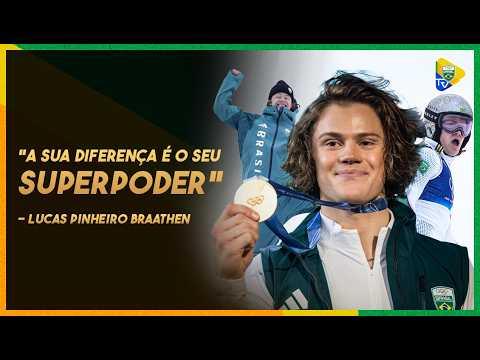 LUCAS PINHEIRO SOBRE OURO OLÍMPICO: "A SUA DIFERENÇA É O SEU SUPERPODER" | É DO BRASIL!