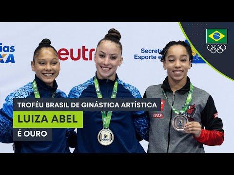 Luiza Abel é campeã do salto no Troféu Brasil de Ginástica Artística