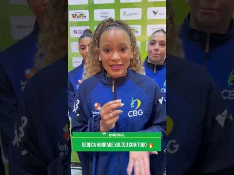 Rebeca Andrade está volta às competições, trazendo mais uma conquista para a ginástica brasileira!
