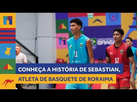 Conheça a história de Sebastian, atleta de Roraima, nos Jogos da Juventude 2024