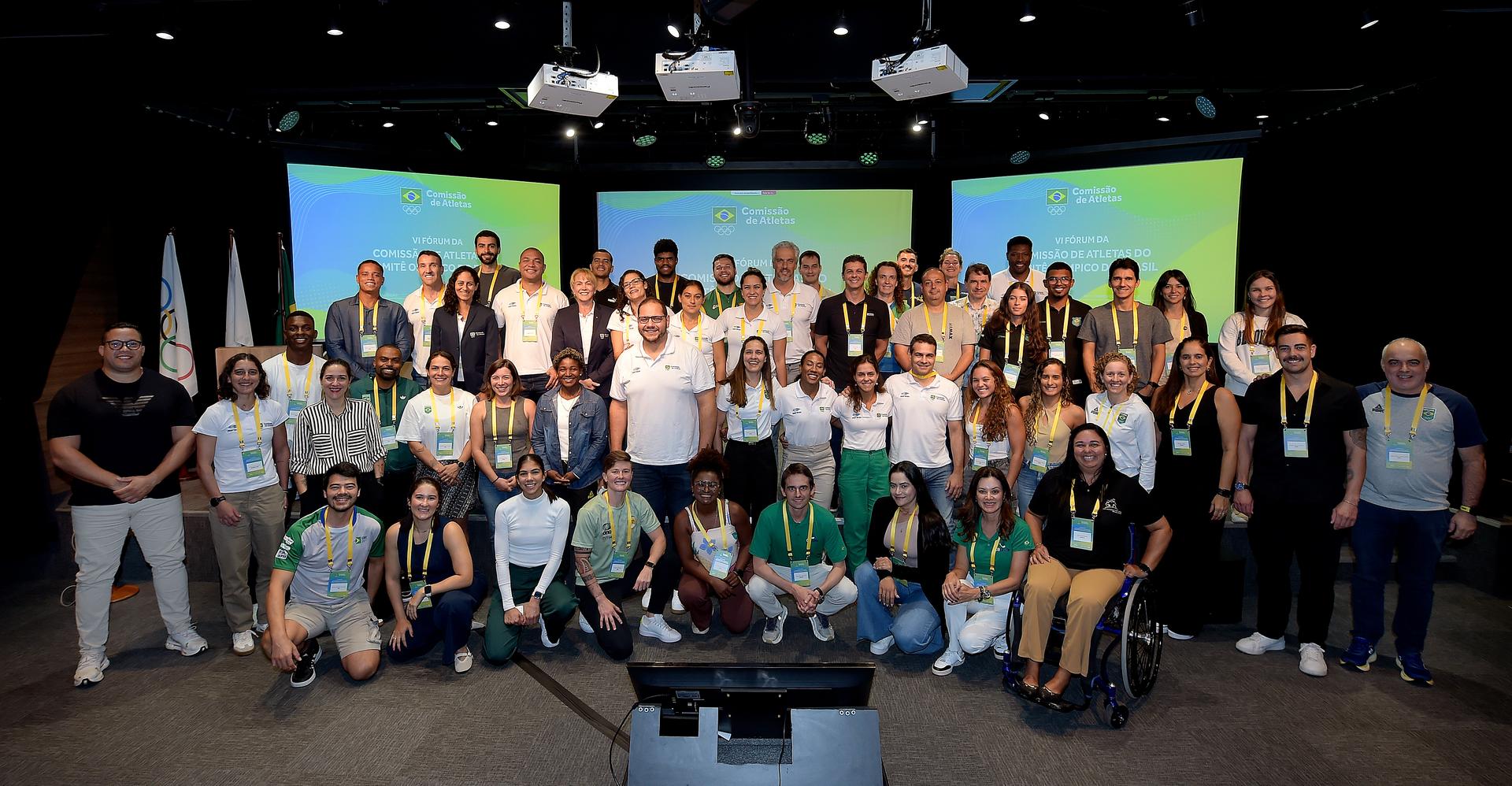 VI Fórum da Comissão de Atletas do COB. Créditos: Alexandre Loureiro/ COB