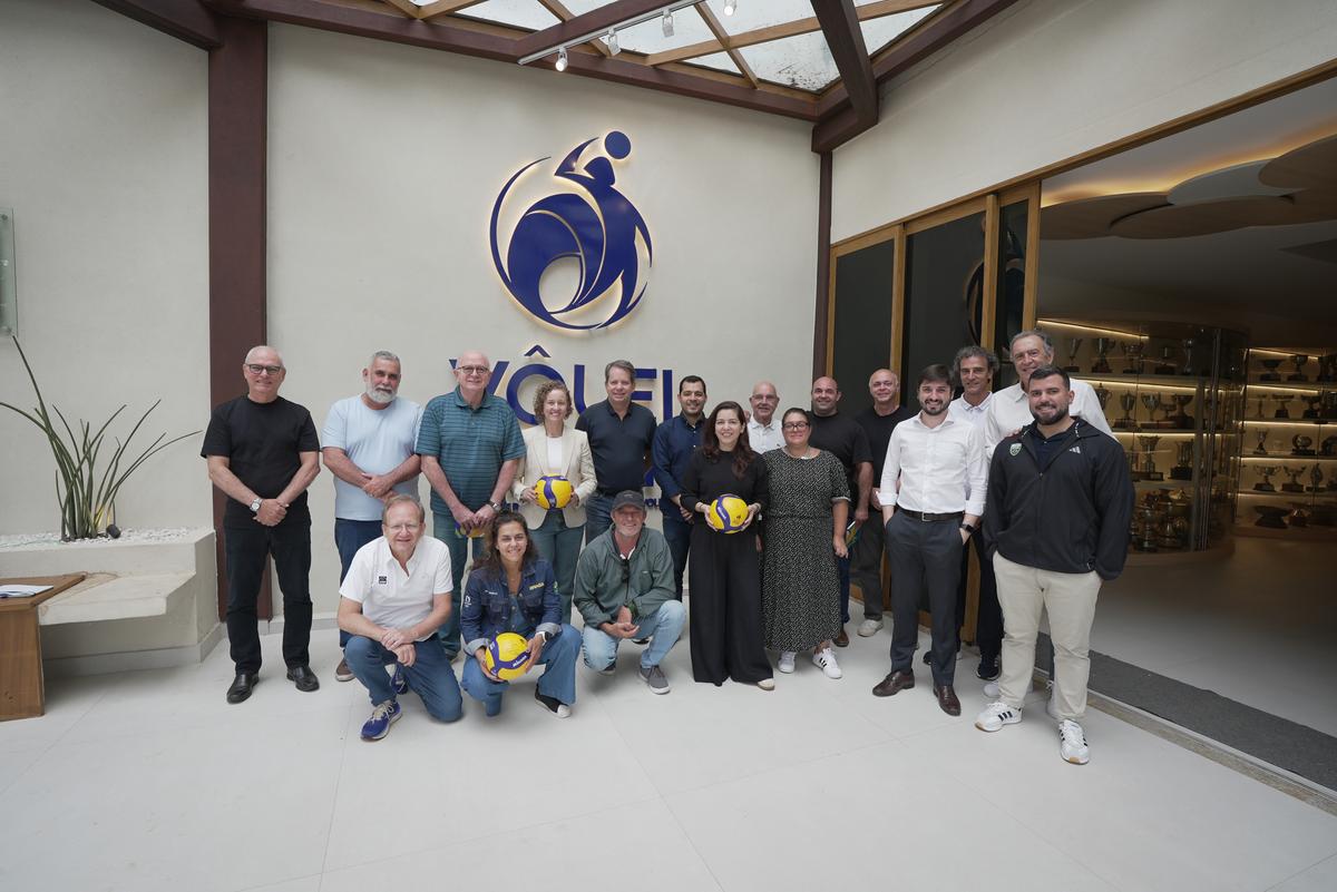 Reunião do Conselho de Administração do COB é realizada no Centro de Desenvolvimento do Voleibol (CDV), em Saquarema