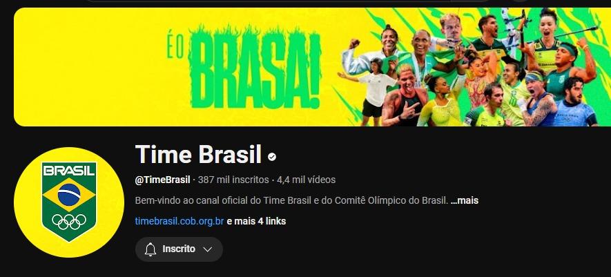 Retrospectiva 2024: Canal Olímpico do Brasil atinge mais de 387 mil inscritos no YouTube