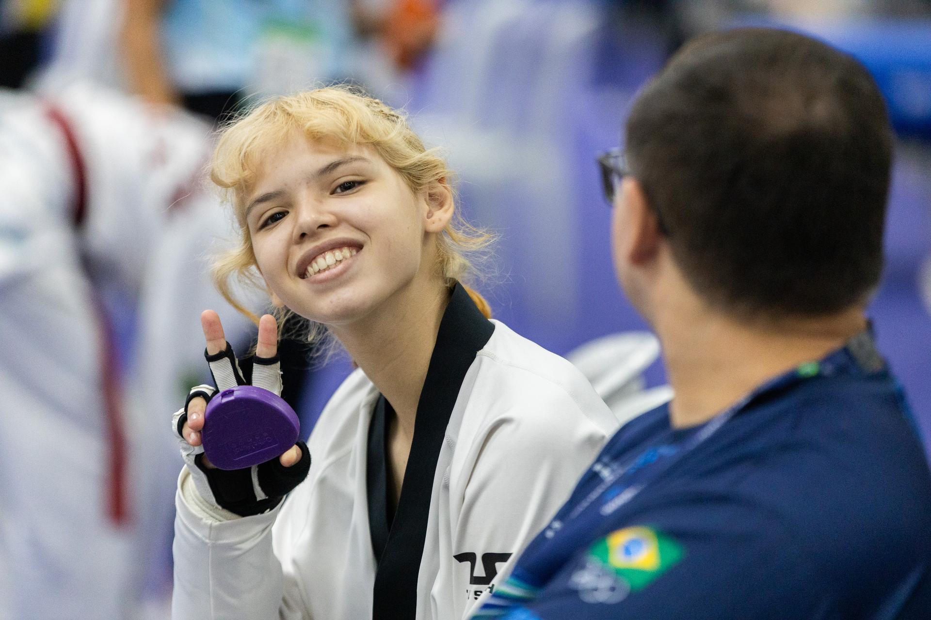 Jean Pavão/COB Paraense de 15 anos, Isadora dos Anjos vence Ideathon com proposta de espaços inclusivos para o esporte