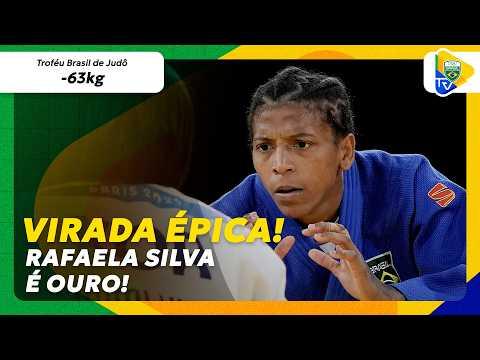 VIRADA ÉPICA! 😱 Rafaela Silva consegue ippon no fim e é campeã do Troféu Brasil de Judô 🥋