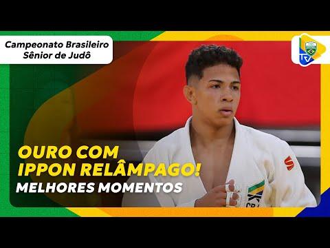 RONALD LIMA É OURO NO CAMPEONATO BRASILEIRO SÊNIOR DE JUDÔ | MELHORES MOMENTOS 🥇