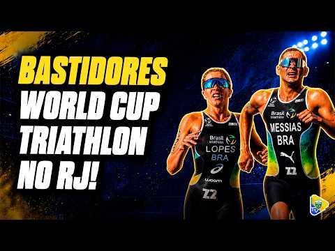 POR DENTRO DA COPA DO MUNDO DE TRIATLO NO RJ: BASTIDORES, TORCIDA, LOUNGE DOS ATLETAS E MAIS!
